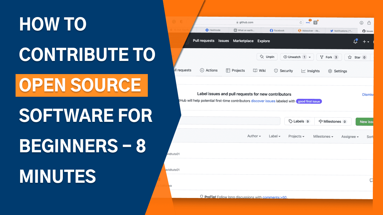 How to effortlessly contribute to Open Source as a beginner developer in 3 simple steps.
